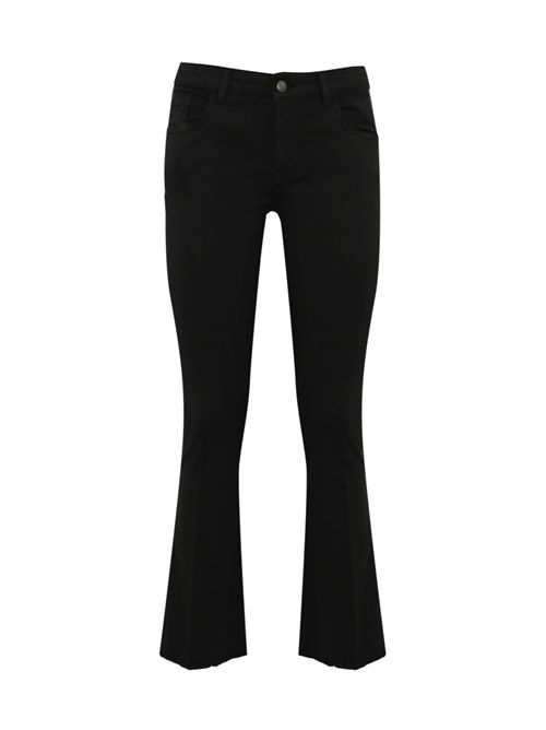 Pantalone Cinque tasche in cotone stretch Nero FAY | NTW8650520T M47B999